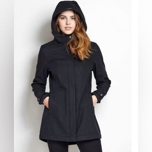 Mia Melon Whitney Hooded Jacket, Medium, Black, Waterproof, Gorpcore, Rain Snow